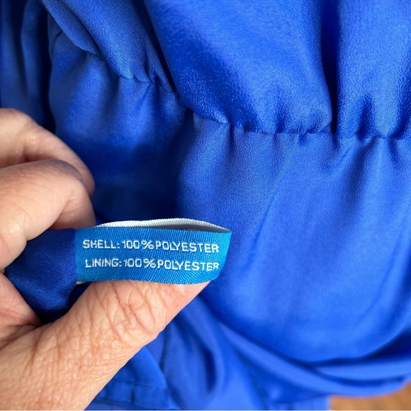 Walter by Walter Baker blue strapless dress - Picture 3 of 5